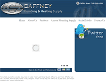 Tablet Screenshot of gaffneysupply.com